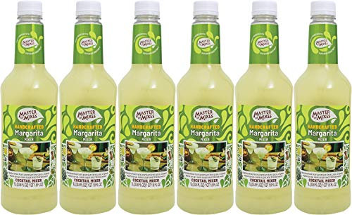 Master of Mixes Lime Margarita Mixer - Gebrauchsfertig - Alkoholfrei - Vegan - 6 x 1L Box