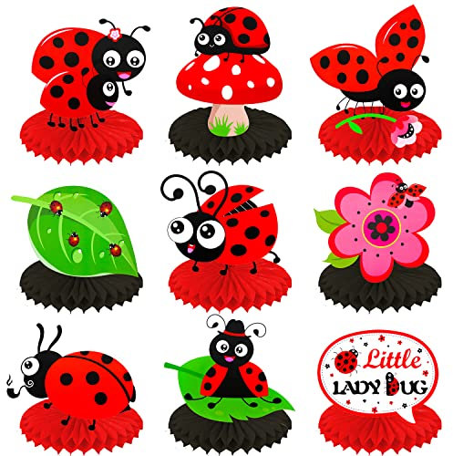 Little Ladybug Partytisch mit Wabenmuster