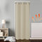Joydeco Verdunklungsvorhänge 1 Stück,Türvorhang Blickdichte Türgardine,Tür Vorhang mit Ösen Thermo Kälteschutz Hitzeschutz Schallschutz für Schlafzimmer Wohnzimmer(Hell Beige,1xH195xB150)