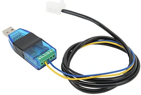 Acouto Cable de Programación USB, EM 150/2 200/2 260/2, Ligero y Duradero para Controlador VOTOL, Mejora el Rendimiento del Motor con Programación CAN V2, Se Adapta Perfectamente a la