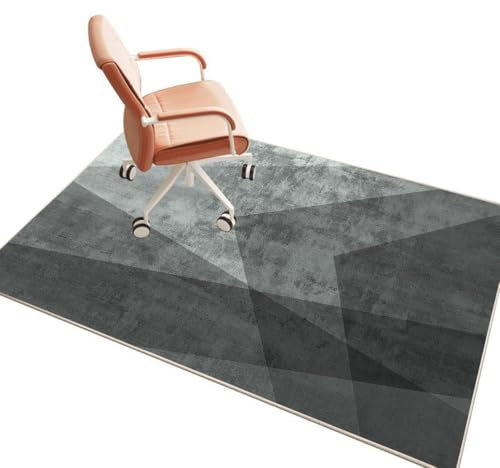 ZGHGEUO Tapis de Chaise Gaming 200 x 250 cm Tapis de Protection du Sol pour Chaise de Bureau Tapis de Protection de Plancher Dur antidérapant Tapis de sous-Chaise de Bureau