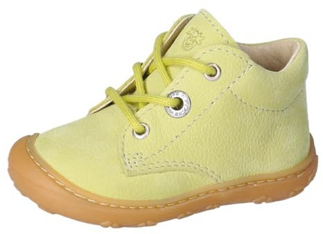 RICOSTA Mädchen und Jungen Stiefel Cory, Kinder Lauflernschuhe, Weite: MITTEL, lose Einlage, terracare, schnürstiefel, Limoncello (730), 26 EU