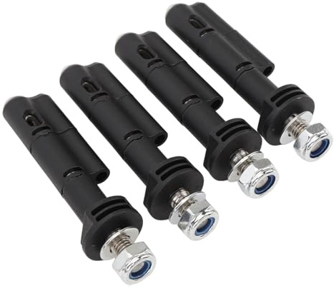 4PCS 17mm Montage Pins Theft Sicherer Sicherheits Halterung Pins Ersatz für MaxTrax MKII LITE und Mini Recovery Traction Boards