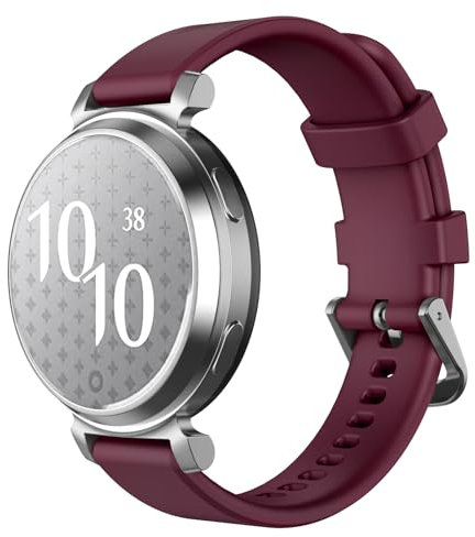 OVERSTEP 14mm Silicone Sport Women Replacement Strap Compatible for Lily Active/Lily 2, Standard Watch Band