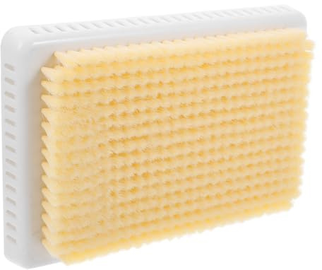 SEWOART Wall Mounted Back Scrubber for Shower 11.8 Inch Soft Bristles Exfoliating Body Brush Hands-Free Bath Massage Pad for Deep Cleaning