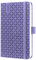 SIGEL J6124 Wochenkalender 2026 A6, lila, Hardcover, Gummiband, Stiftschlaufe, Einstecktasche, 174 Seiten, vegan, aus nachhaltigem Papier, Terminplaner Taschenkalender Jolie