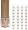 CHBKT Chapeaux de Jambe de Chaise de 32PCS, couvertures de Tableau de Meubles, appropriées aux Jambes Rondes 25-29mm, Garnitures de Pieds d'Anti-Rayures, Garnitures de Feutre antidérapantes