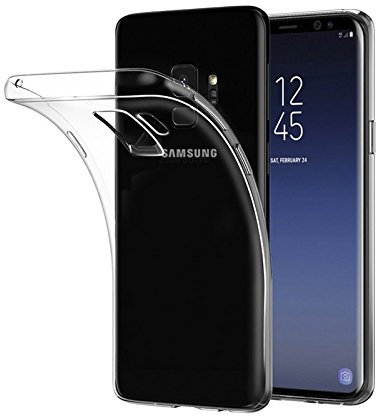 CoverKingz Handyhülle für Samsung Galaxy S9 - Silikonhülle Soft Case Bumper Durchsichtig - Handy Hülle Slim Cover Transparent