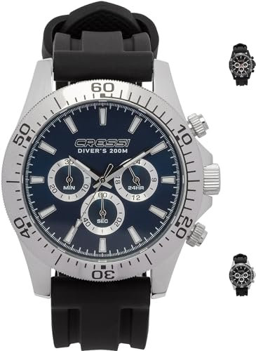 Cressi Nereus Watch - Unisex Erwachsene Watch Professionelle Taucheruhren, Einheitsgröße