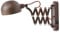 Lindby ausziehbare Wandlampe drehbar schwenkbar Industrial Style, Wandleuchte Scherenarm Nachttischlampe Wand Leselampe 1x E14 ohne Leuchtmittel