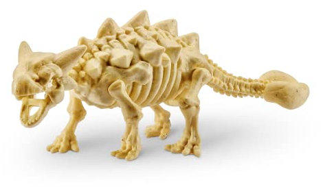 ROBO ALIVE Dino Fossil Find - Ankylosaurus, Überraschung Roboterspielzeug, Dinosaurier-Entdeckerset (Ankylosaurus)