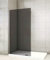 Acezanble Duschabtrennung 120x200cm Walk in Dusche Duschwand mit 8mm Rauchglas