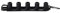 Pressure Washer Nozzle Holder Adjustable Pressure Washer Nozzle Holder Quick Connect Plug Holder for Pressure Washer Nozzle with 5 Nozzle Tips Black