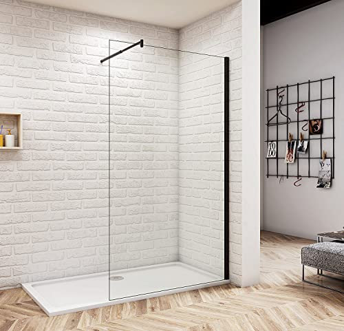Acezanble 50cm Walk in Dusche Duschabtrennung 8mm NANO Glas Duschwand