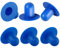 Anreixx Pool Wall Plugs Replacement, Above Ground Pool Fitting Filter Pump Plugs Strainer Hole Plug Stopper Compatible with Intex and Bestway, 6 Pieces