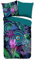 Traumschloss Satin Bettwäsche »Zehra«, Vogel, Mandalas, Ornamente, grün, 155x220 & 80x80, 100% Baumwolle, atmungsaktiv & weich, mit Reißverschluss bestehend aus Kissen und Bettbezug