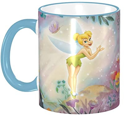Tasse für Tinkerbell, lustige Tasse, Keramiktassen, Kaffee, Tee, Milch, Wasser, Neuheit, Geschenk für Büro und Zuhause, 330 ml