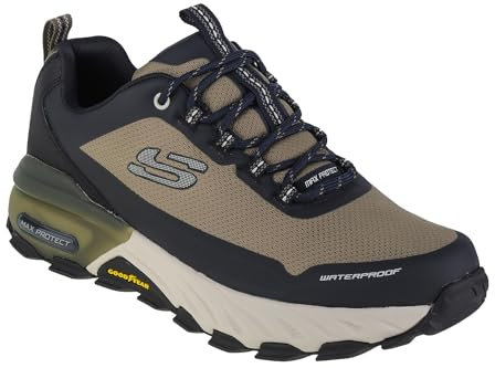 Skechers Max Protect-Fast Track 237304-OLBK, Mens Sneakers, Green, 45 EU