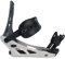 K2 Indy - Fijaciones de snowboard para hombre, talla M, color gris