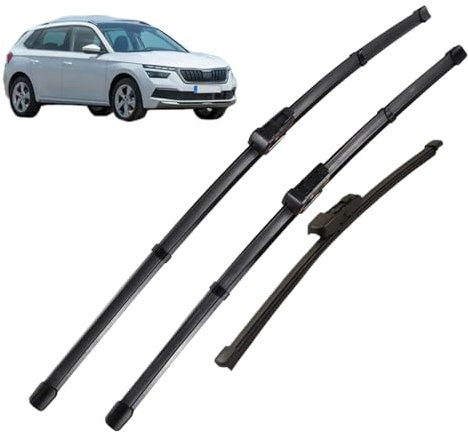 MONLAY Scheibenwischer Scheibenwischerblätter Vorne Und Hinten Für Skoda Kamiq 2019–2023, 28+18+13 Scheibenwischer Schneider