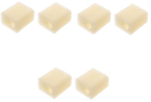 minkissy 6 Aquariumfilter Baumwolle Aquarium Filterschaum Aquarium Ersatzfilter Aquarium Filterpads Aquarium Filterseide Aquarium Filtermedien Filterwerkzeug
