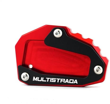 Seitenständer Fuß Für Du&Cati Multistrada 950 1100 1200 1260 1200S 1260S V4 Motorrad Zubehör Ständer Seite Stehen Verlängerung Pad Ventil Kappen