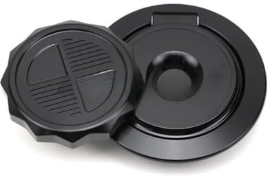 Kraftstoff tankdeckel Motorrad Kraftstoff Gas Öl Tankdeckel Für B&M&W R NineT R Nine T Racer Urban G/S 2014-2023 Benzin Tank Abdeckung Schutz Schutz Schwarz CNC