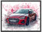 STEIGEL® Dein Fahrzeug als personalisiertes Portrait/Auto, Motorrad, Traktor, etc./ als Poster, Leinwand oder gerahmtes Bild/einzigartiges Geschenk (Leinwand, 40x60)