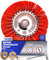 GARLAVIE Tête Débroussailleuse Universelle – Brosse Débroussailleuse en Nylon pour Surfaces Sensibles – Compatible Thermique & Électrique – Montage Facile 25,4 mm