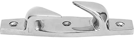 155mm/6,1 in Links Gerade Bogen Chock Cleat Edelstahl Seil Guide Verankerung Festmacher Linie Cleat Chock