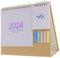 Housoutil Büro Tischkalender Kalender Zum Schreiben Kleiner Kalender Tischkalender Schreibtischkalender 2024 Tageskalender Jahreskalender 2024 Schreibtischkalender Büro Schreibtisch