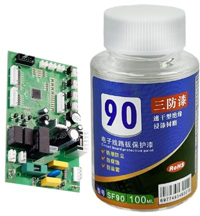 Klebstoff - 100ml Transparente Wasserdichte Vergussmasse - Schnelltrocknender Lack für Leiterplatten,Für Leiterplatten Mainboards LED Automobil Industrie Und