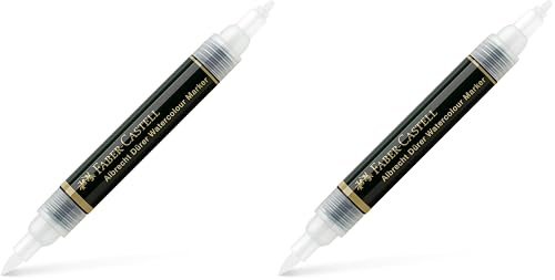 Faber-Castell Art & Graphic Albrecht Dürer Watercolour Marker, Blender, For Art, Craft, Drawing, Sketching, Home, School, University, Colouring (Pack of 2)