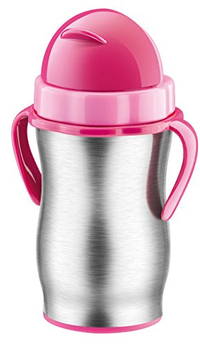 Tescoma 668178.19 Bottiglia termica + cannuccia acciaio inox 300 ml