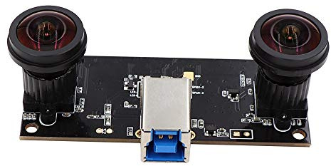 KAYETON Fisheye Wide View Angle Dual Lens USB 3.0 Camera Module Synchronization 1.3Megapxel HD 960P OTG UVC 3D VR Stereo Webcam