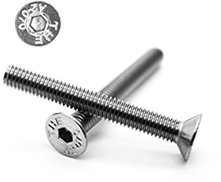 50 Stück Senkkopf Schrauben M 4x25 mm - DIN 7991 - A2 Edelstahl - Innensechskant - V2A - Senk - Senkkopfschrauben (50, M4x25 mm)