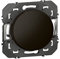 LEGRAND | Bouton-Poussoir Noir, Dooxie, Connexion Rapide Sans Outil, Usage Quotidien Éclairage Et Sonnette, À Compléter Avec Plaque De Finition