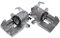 Frankberg 2x Bremssattel Bremszange Hinten Links Rechts Aluminium Kompatibel mit O.c.t.a.v.i.a I 1U2 O.c.t.a.v.i.a I Combi 1U5 B.o.r.a 1J2 1J6 Leon 1M1 Replace# 1J0615423A