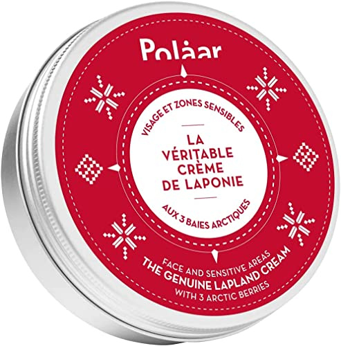 Polåar - Gesichtscreme und Empfindliche Zonen - Die Echte Creme aus Lappland mit den 3 Arktischen Beeren - Feuchtigkeitsspendende Gesichtspflege - Natural Care, Cruelty Free, Made in France - 100 ml