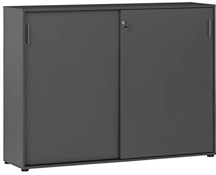 Möbelpartner Raumteiler Denver 701487, Anthrazit, ca. 160,2 x 41 x 119,4 cm