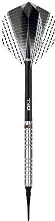 ONE80 Softdart Strike Serie Barrels 80% Tungsten Wolfram Softtip E-Darts Dartpfeil (01 Schwarz, 18g)