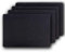 Westmark 4 Sets de Table 43 x 30 cm - Synthétique Textile - Édition Salee - Terra - Noir - 01057019150
