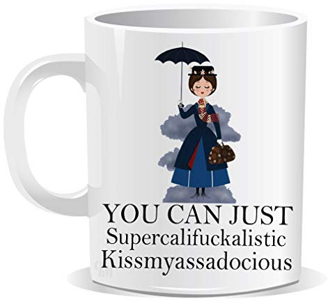Perfect Mugs Mary Poppins Mug Funny Coffee Cup Secret Santa Birthday Gift Stocking Filler Sarcastic Rude