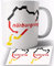 Nurburgring Keramik Becher 325ml Tasse Mug