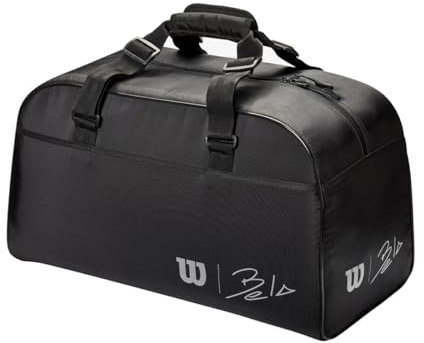 Wilson Bela Small Duffle Padel Racchettiera, Adulti Unisex, Nero/Nero/Taglia Unica