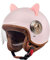 Casque De Moto Pour Enfants, Casque De Scooter, Casque Jet Avec Pare-Soleil, 54-61 Cm, Pour Enfants De 5 À 12 Ans E,54-61cm