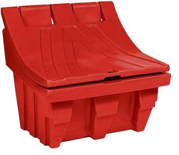 kaiserkraft | Universal- und Streugutbehälter aus Polyethylen | Inhalt ca 150 l | rot