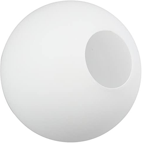 Housoutil 1pièce Abat-jour Verre Dépoli Sphérique Accessoire De Lampe Pour Lustre Et Lumière De Plafond Facile À Installer Protection La Poussière