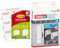 Command Bilder-Montagestreifen & tesa Powerstrips Tapete&Putz - doppelseitige Klebestreifen für Tapete und Gips - Ersatz-Klebestreifen für den tesa® Klebenagel - Haltekraft 1