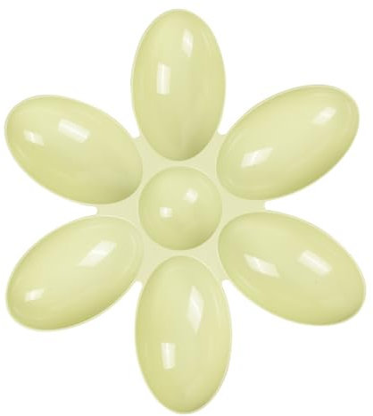 Gamelles pour chat de qualité alimentaire en forme de pétales de fleurs à 6 grilles pour petits chats et chatons